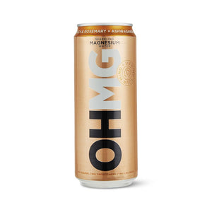 Ohmg Peach & Rosemary Ashwagandha Sparkling Water 330Ml - Sustainable Vegan Groceries Brighton