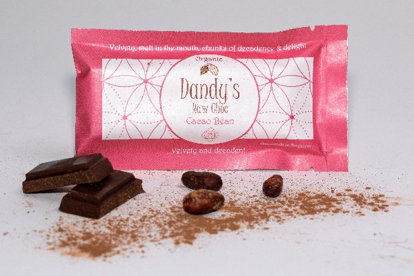 Dandys Cacao Raw Choc 52G - Sustainable Vegan Groceries Brighton