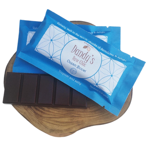 Dandys Ocean Boost Raw Choc 52G - Sustainable Vegan Groceries Brighton