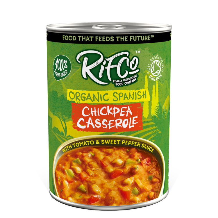Organic Chickpea Casserole 400G - Sustainable Vegan Groceries Brighton