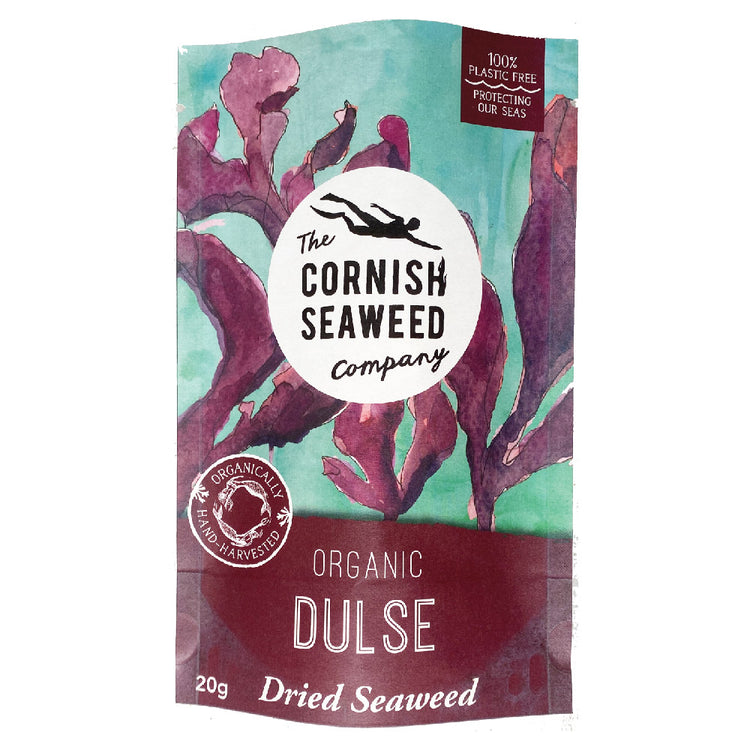 Organic Whole Dulse Seaweed 20G - Sustainable Vegan Groceries Brighton