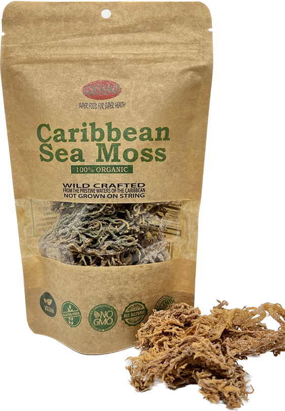 Caribbean Sea Moss Pack - Sustainable Vegan Groceries Brighton