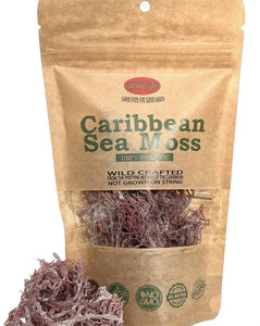 Red Carribean Sea Moss Pack - Sustainable Vegan Groceries Brighton