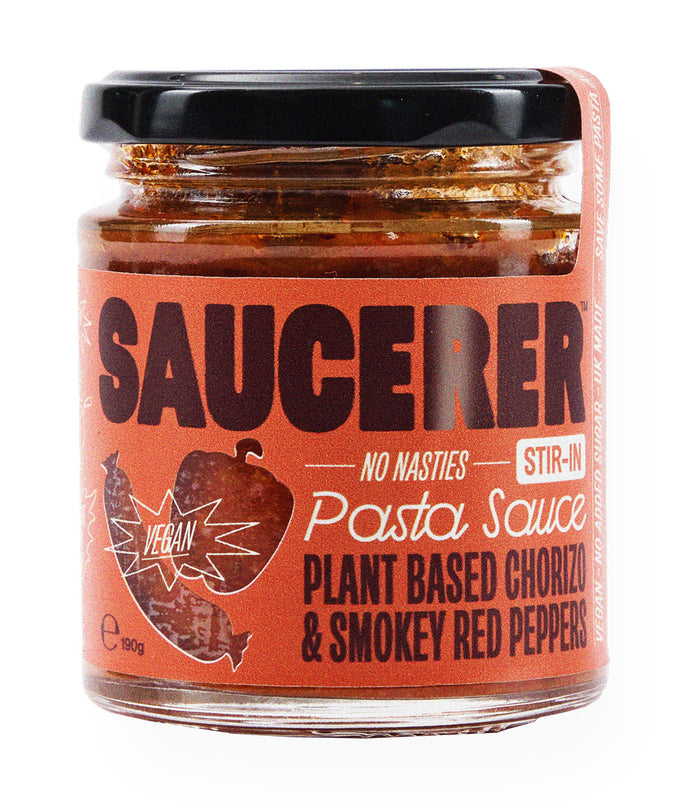 Plant Based Chorizo & Red Peppers 190G - Sustainable Vegan Groceries Brighton