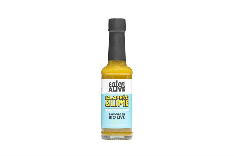 Jalapeno & Lime Raw Fermented Hot Sauce 150Ml - Sustainable Vegan Groceries Brighton
