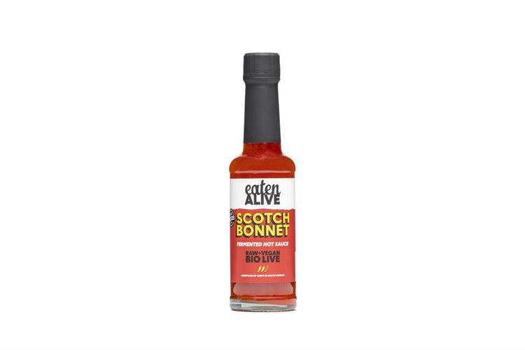 Raw Fermented Scotch Bonnet Hot Sauce 150Ml - Sustainable Vegan Groceries Brighton