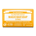 All-One Citrus-Orange Bar Soap Dr Bronners 140G