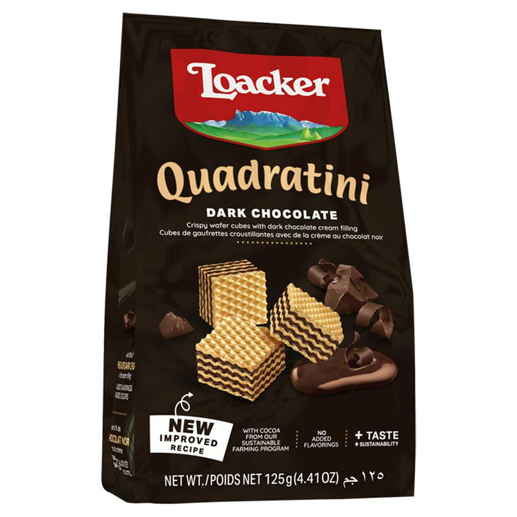 Dark Chocolate Quadratini 125G - Sustainable Vegan Groceries Brighton