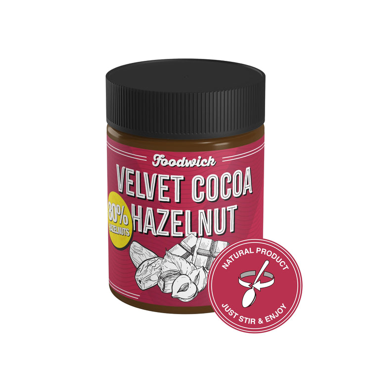 Foodwick Velvet Cocoa Hazelnut 340G - Sustainable Vegan Groceries Brighton