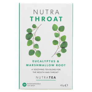 Nutra Throat Tea 40G - Sustainable Vegan Groceries Brighton