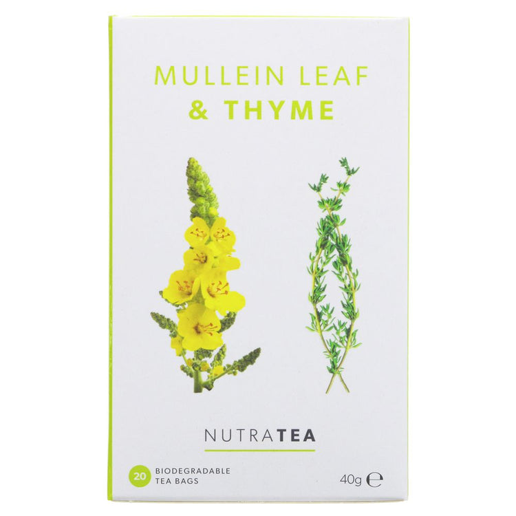 Nutratea Mullein Leaf & Thyme 40G - Sustainable Vegan Groceries Brighton