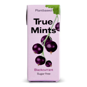 True Mints Blackcurrantsugar Free 13G - Sustainable Vegan Groceries Brighton