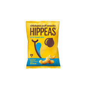 Salt & Vinegar Chickpea Puffs 22G - Sustainable Vegan Groceries Brighton