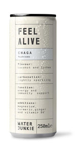 Feel Alive Chaga Functional Mushroom Drink 250Ml - Sustainable Vegan Groceries Brighton