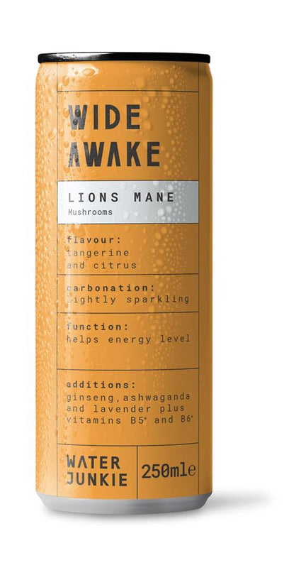 Wide Awake Lions Mane Functional Mushroom Drink 250Ml - Sustainable Vegan Groceries Brighton