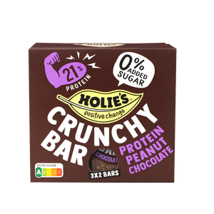 Cruchy Bar Protein Peanut Chocolate 120G - Sustainable Vegan Groceries Brighton