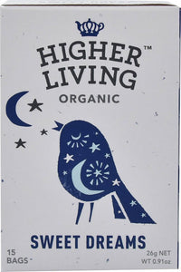 Sweet Dreams Organic Mood Infusion - 15 Bags - Sustainable Vegan Groceries Brighton