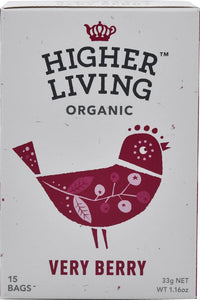 Very Berry Organic Infusion - 15 Bags - Sustainable Vegan Groceries Brighton
