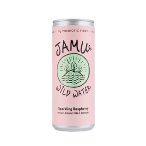 Natural Sparkling Raspberry + Gut Friendly Fibre 250Ml - Sustainable Vegan Groceries Brighton