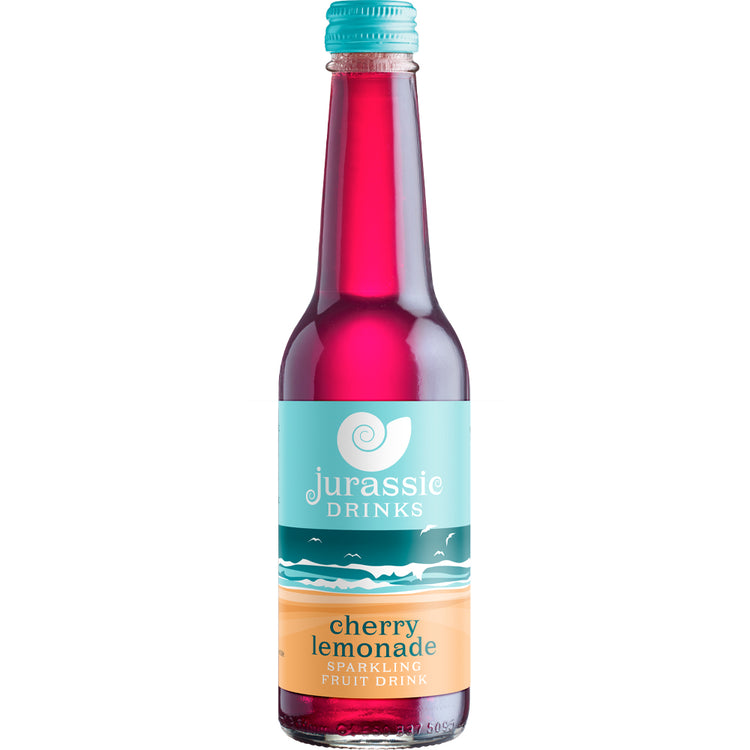Jurassic Drinks Cherry Lemonade 275Ml - Sustainable Vegan Groceries Brighton