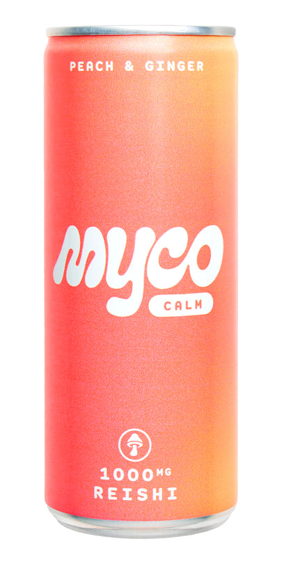 Calm Sparkling Peach & Ginger Low Calorie Drink 250Ml - Sustainable Vegan Groceries Brighton