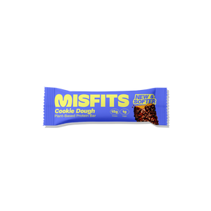 Misfits Plant-Based Cookie Dough Protein Bar 50G - Sustainable Vegan Groceries Brighton