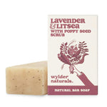120G Lavender & Litsea With Poppy Seeds Natural Soap