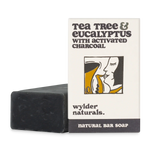 120G Tea Tree & Eucalyptus With Activated Charcoal Natural Soap