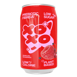 Xoxo Red Berry Prebiotic Soda 330Ml - Sustainable Vegan Groceries Brighton