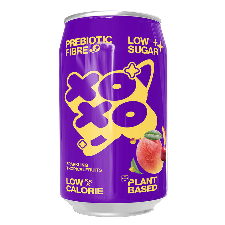 Xoxo Tropical Prebiotic Soda 330Ml - Sustainable Vegan Groceries Brighton