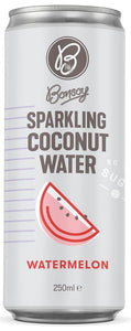 Bonsoy Sparkling Coconut Water With Watermelon 250Ml - Sustainable Vegan Groceries Brighton