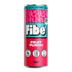 Fibe Prebiotic Soda Fruit Punch 250Ml - Sustainable Vegan Groceries Brighton