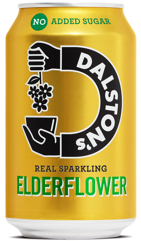 Dalstons Elderflower Soda 330Ml - Sustainable Vegan Groceries Brighton