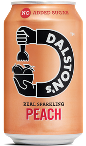 Dalstons Peach Soda 330Ml - Sustainable Vegan Groceries Brighton