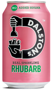 Dalstons Rhubarb Soda 330Ml - Sustainable Vegan Groceries Brighton