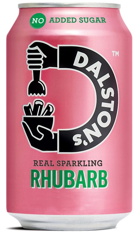 Dalstons Rhubarb Soda 330Ml - Sustainable Vegan Groceries Brighton