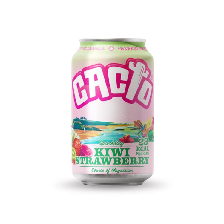 Sparkling Kiwi & Strawberry Cactus Water 330Ml - Sustainable Vegan Groceries Brighton