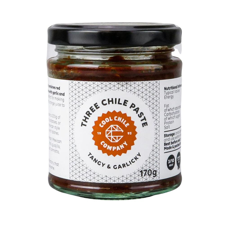 El Pastor Cool Chile Three Chile Paste 170G - Sustainable Vegan Groceries Brighton