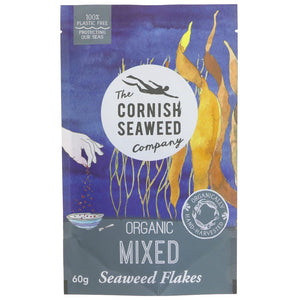 Cornish Seaweed Co. Organic Mixed Seaweed Flakes - Sustainable Vegan Groceries Brighton