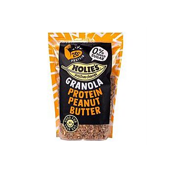 Holies Granola Clusters Protein Peanut Butter 400G - Sustainable Vegan Groceries Brighton