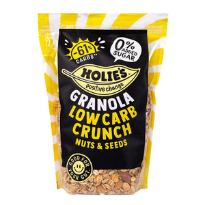 Holies Low Carb Crunch 350G - Sustainable Vegan Groceries Brighton