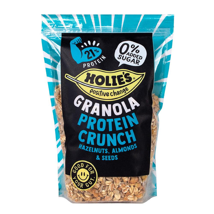 Holies Granola Protein Crunch 350G - Sustainable Vegan Groceries Brighton