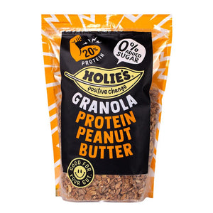 Holies Granola Protein Peanut Butter 350G - Sustainable Vegan Groceries Brighton