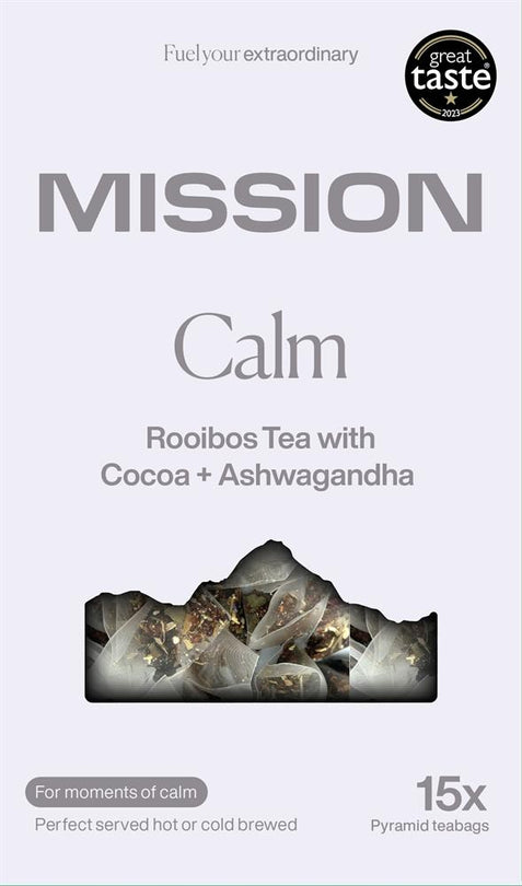Mission Calm Rooibos 15 Tea Bags - Sustainable Vegan Groceries Brighton