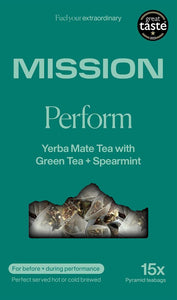 Mission Perform Yerba Mate 15 Tea Bags - Sustainable Vegan Groceries Brighton