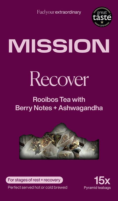 Mission Recover Rooibos 15 Tea Bags - Sustainable Vegan Groceries Brighton