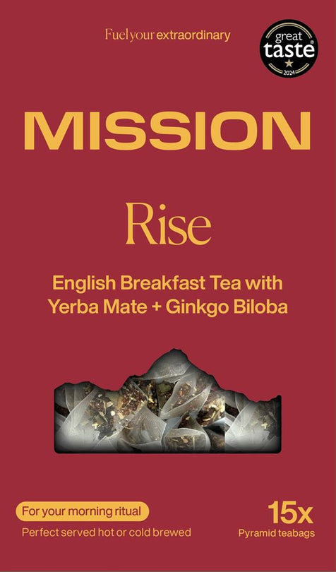 Mission Rise English Breakfast 15 Tea Bags - Sustainable Vegan Groceries Brighton