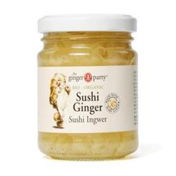 Organic Pickled Sushi Ginger 190G - Sustainable Vegan Groceries Brighton