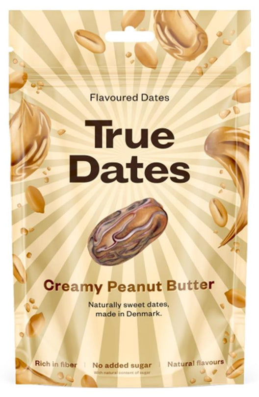 True Dates Creamy Peanut Butter 100G - Sustainable Vegan Groceries Brighton