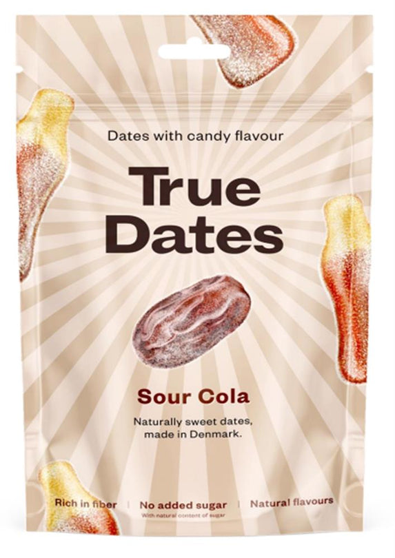 True Dates Sour Cola 100G - Sustainable Vegan Groceries Brighton